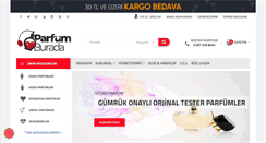 Desktop Screenshot of parfumburada.com